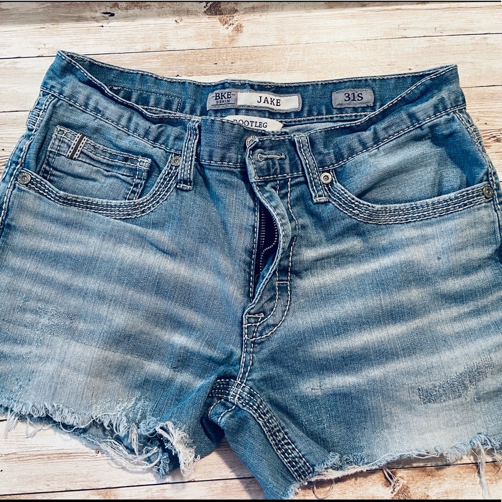 BKE Cut Off Jean Shorts